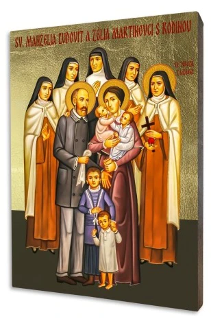 Louis a Zélie Martinovci, manželia